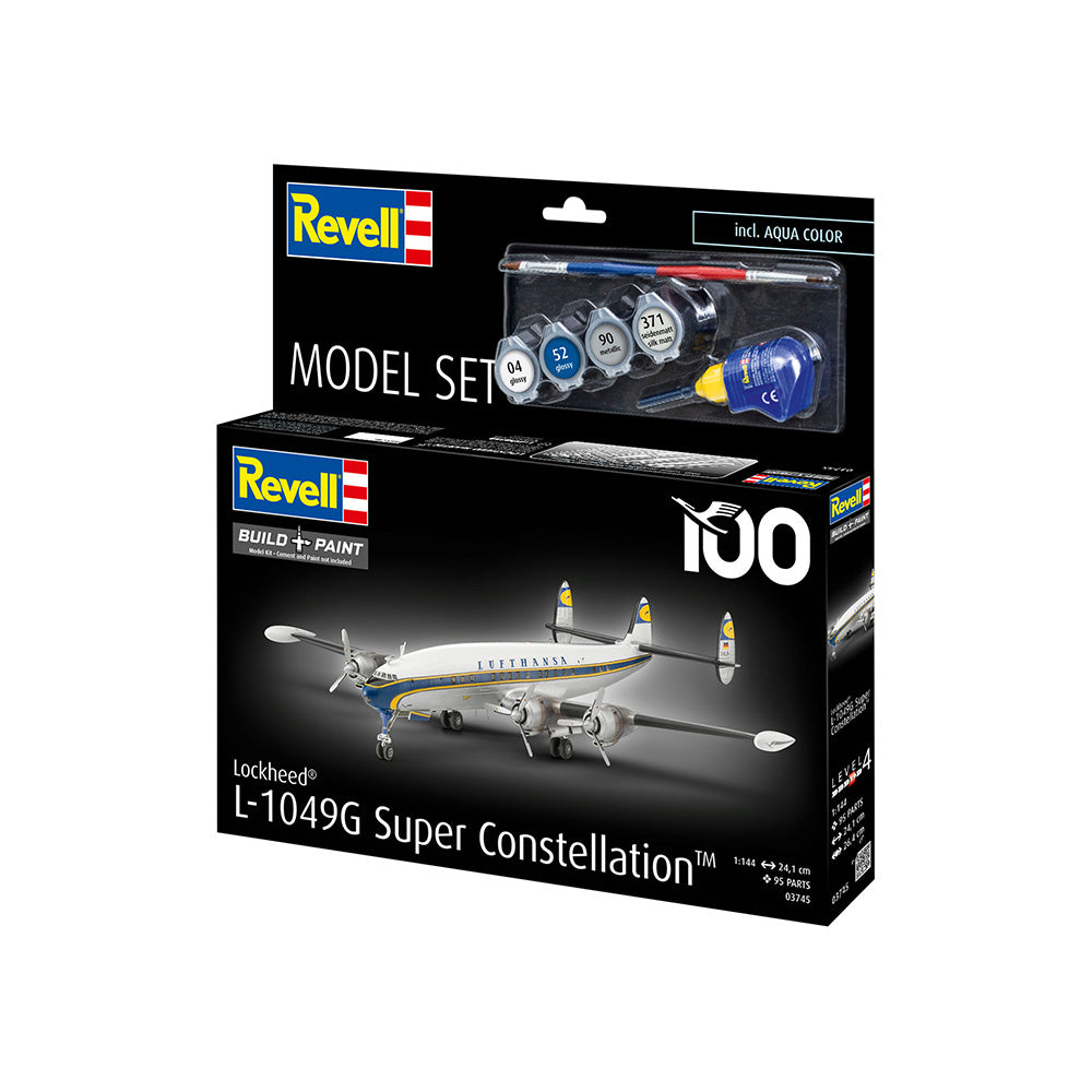 REVELL 1/144 MODEL SET LOCKHEED L.1049G SUPER CONSTELLATION LUF