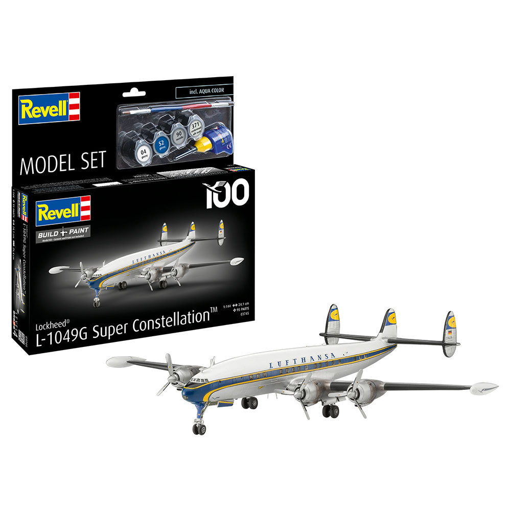 REVELL 1/144 MODEL SET LOCKHEED L.1049G SUPER CONSTELLATION LUF