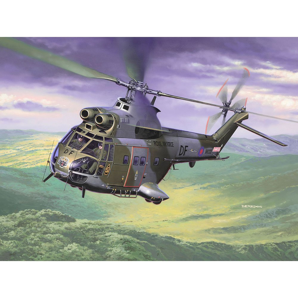 REVELL 1/144 MODEL SET WESTLAND PUMA HC.1