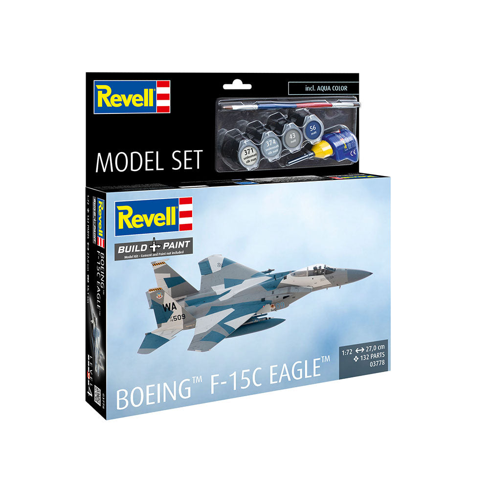 REVELL 1/72 MODEL SET BOEING F-15C EAGLE