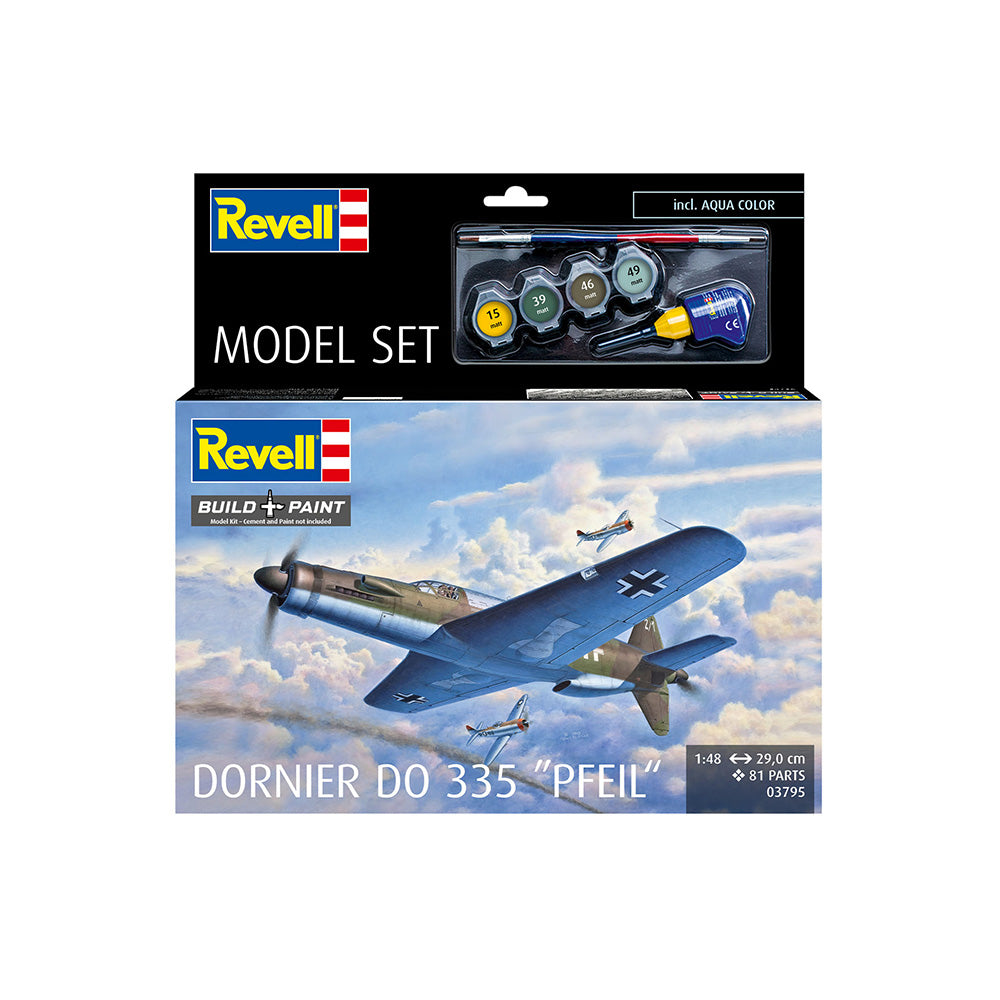 REVELL 1/48 MODEL SET DORNIER DO 335 PFEIL