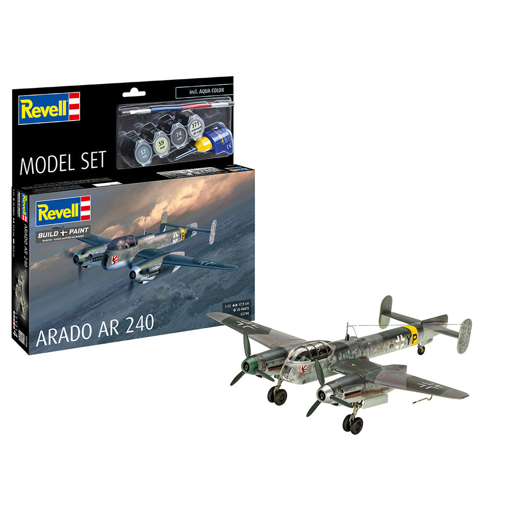 REVELL 1/72 MODEL SET ARADO AR 240