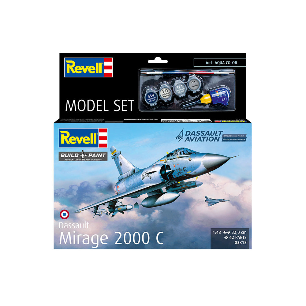 REVELL 1/48 MODEL SET DASSAULT MIRAGE 2000C