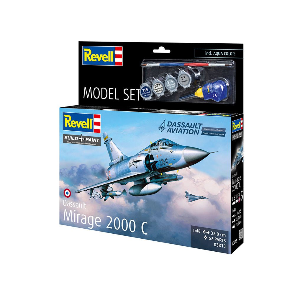 REVELL 1/48 MODEL SET DASSAULT MIRAGE 2000C