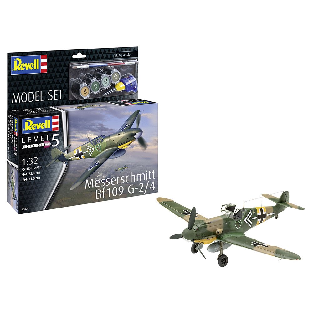 REVELL 1/32 MODEL SET MESSERSCHMITT BF109 G-2/4