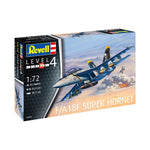 REVELL 1/72 MODEL SET F/A 18F SUPER HORNET