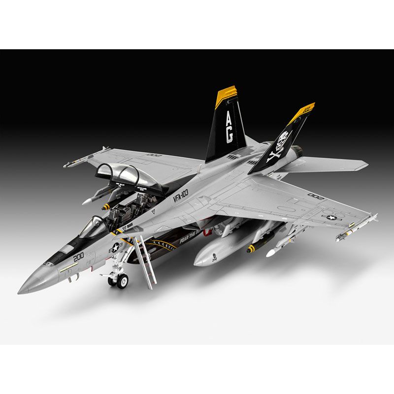 REVELL 1/72 MODEL SET F/A 18F SUPER HORNET