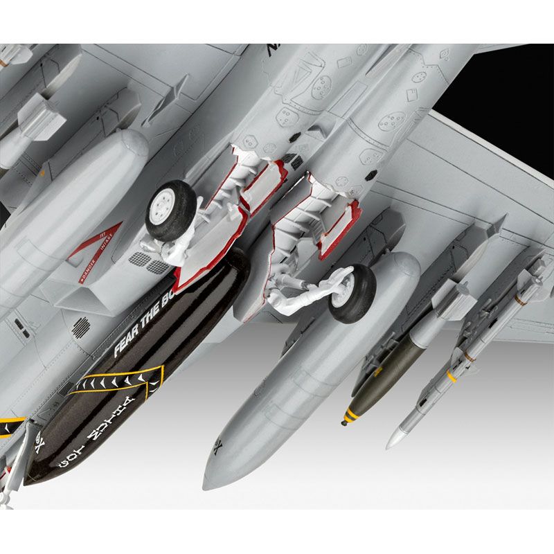 REVELL 1/72 MODEL SET F/A 18F SUPER HORNET