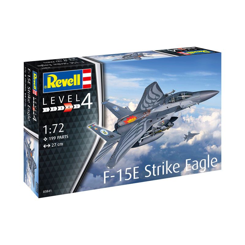 REVELL 1/72 MODEL SET F-15E STRIKE EAGLE