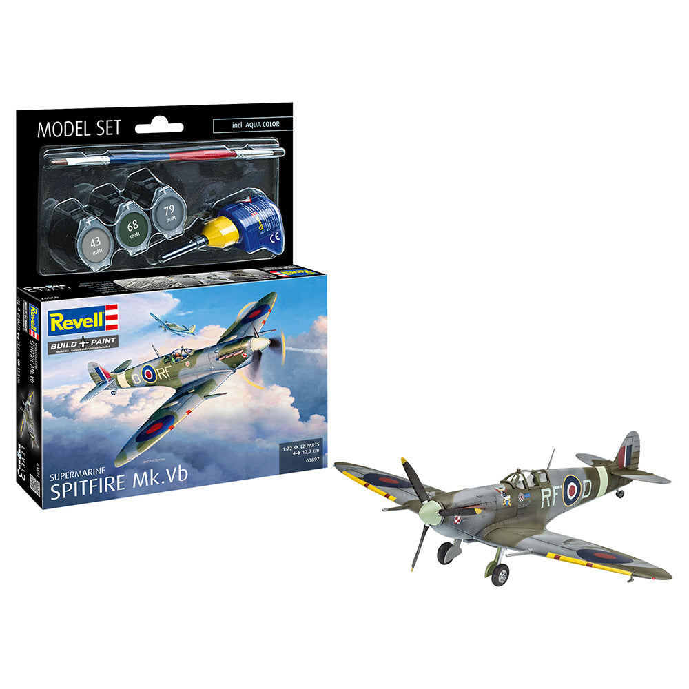 REVELL 1/72 MODEL SET SUPERMARINE SPITFIRE MK.VB