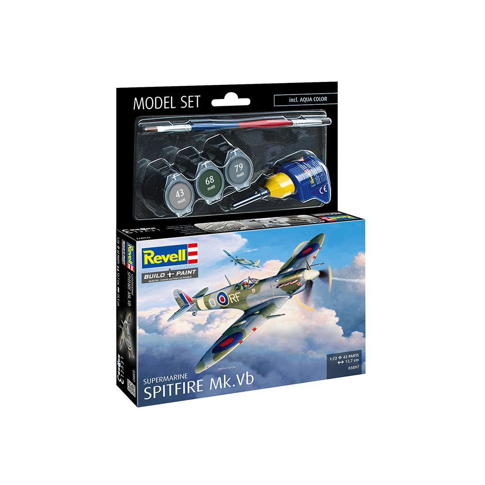 REVELL 1/72 MODEL SET SUPERMARINE SPITFIRE MK.VB