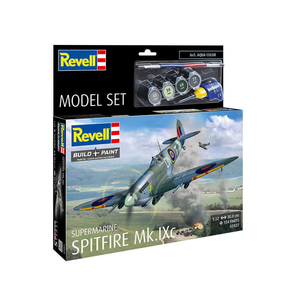 REVELL 1/32 MODEL SET SUPERMARINE SPITFIRE MK.IXC