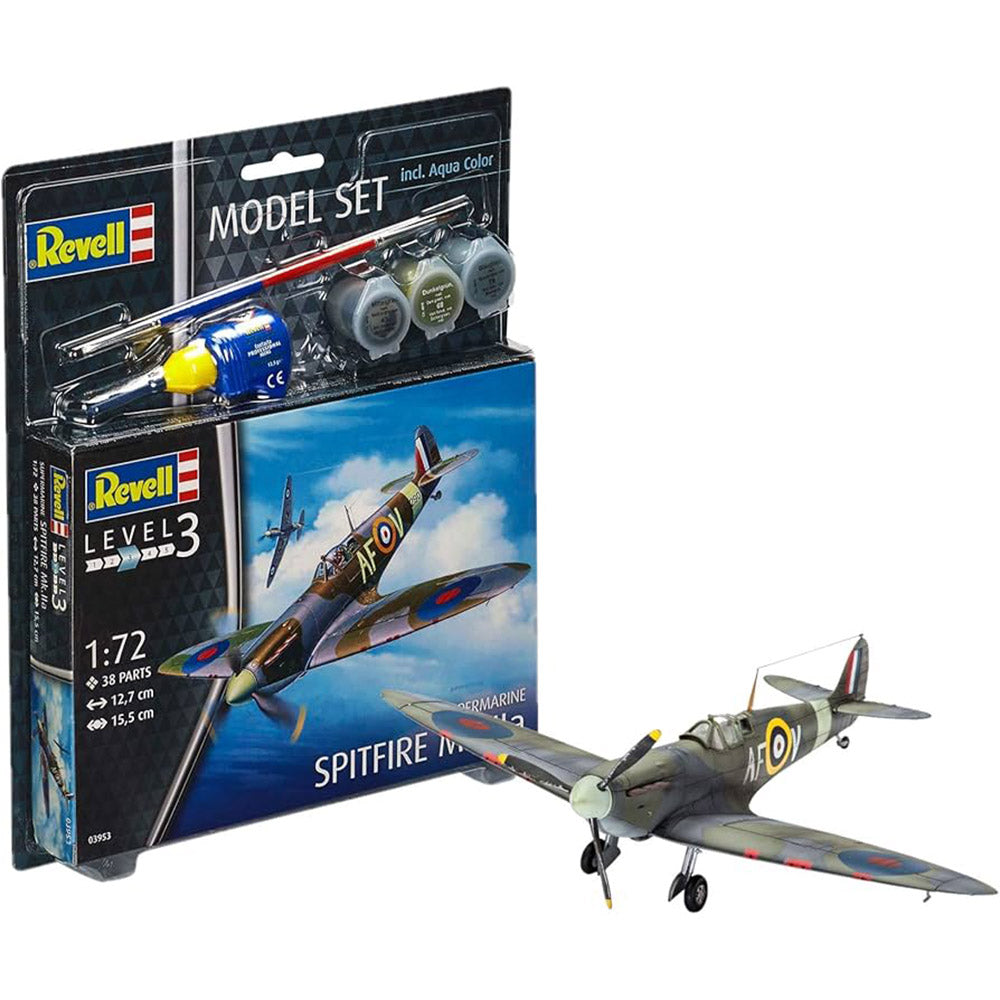 REVELL 1/72 MODEL SET SPITFIRE MK. IIA