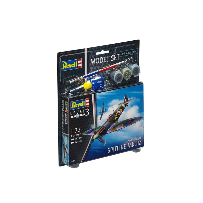 REVELL 1/72 MODEL SET SPITFIRE MK. IIA