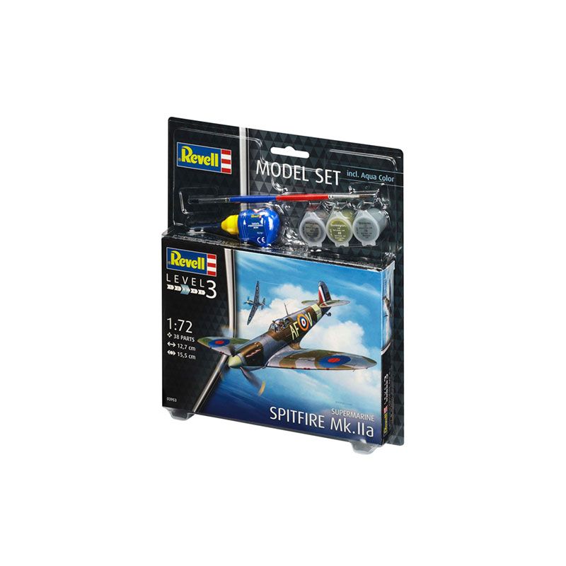 REVELL 1/72 MODEL SET SPITFIRE MK. IIA