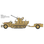 ITALERI 1/35 SD. KFZ. 10/4 WITH FLAK 30