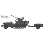 ITALERI 1/35 SD. KFZ. 10/4 WITH FLAK 30