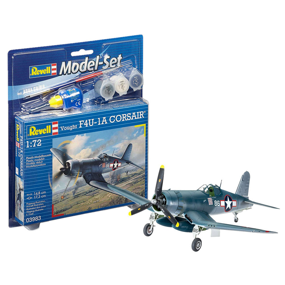 REVELL 1/72 MODEL SET VOUGHT F4U-1D CORSAIR