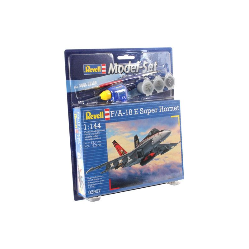 REVELL 1/144 MODEL SET F/A-18E SUPER HORNET