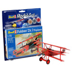 REVELL 1/72 MODEL SET FOKKER DR1 TRIPLANE
