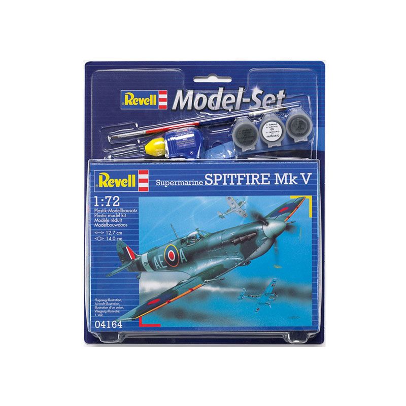 REVELL 1/72 MODEL SET SUPERMARINE SPITFIRE MK V