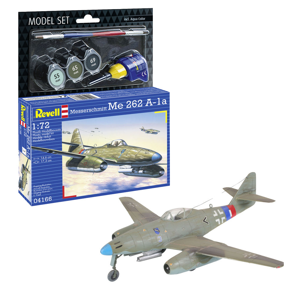 REVELL 1/72 MODEL SET MESSERSCHMITT ME 262 A1A