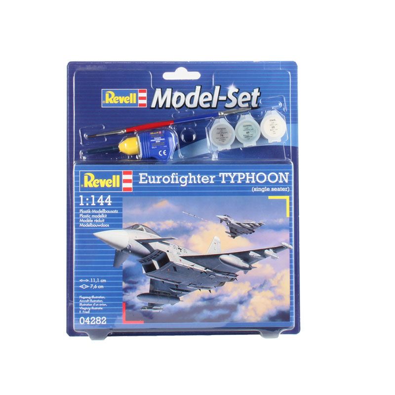REVELL 1/144 MODEL SET EUROFIGHTER TYPHOON