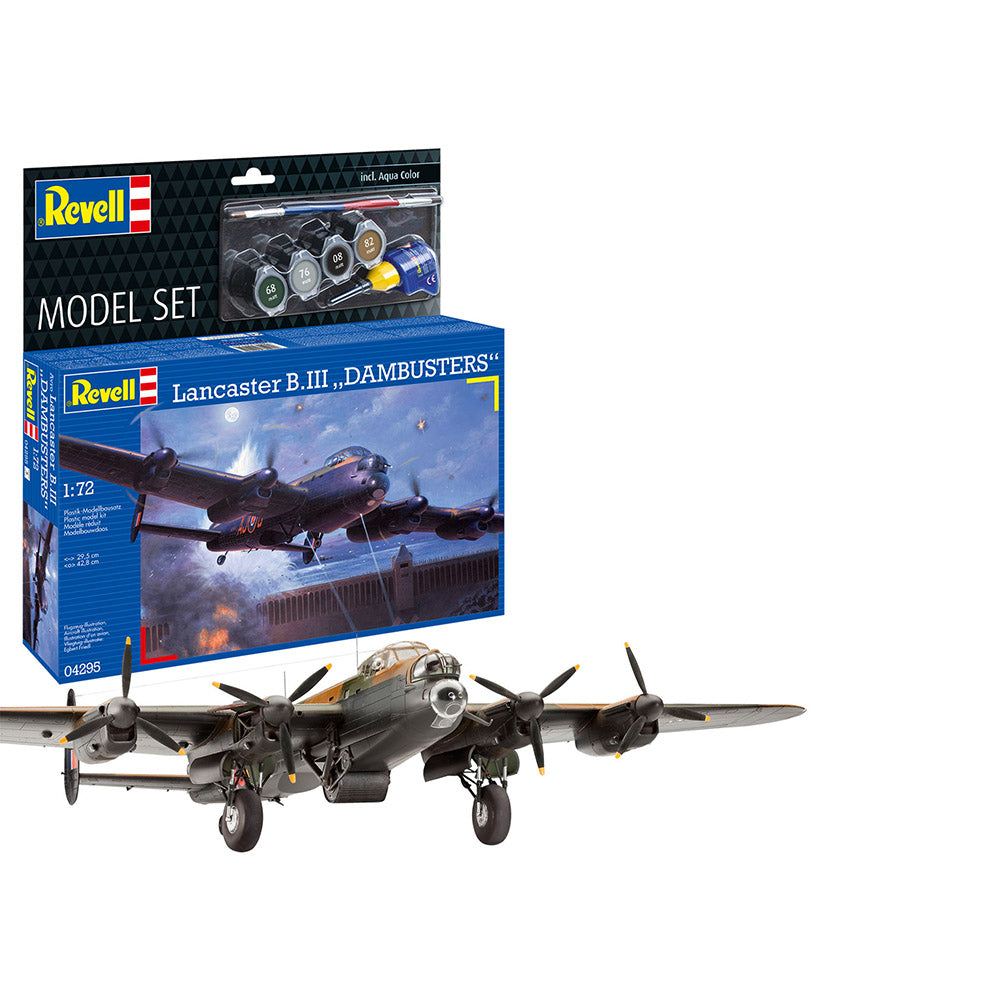 REVELL 1/72 MODEL SET LANCASTER B.III DAMBUSTERS