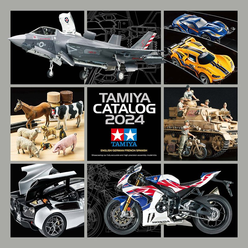 TAMIYA CATALOG 4 LANG. 2024