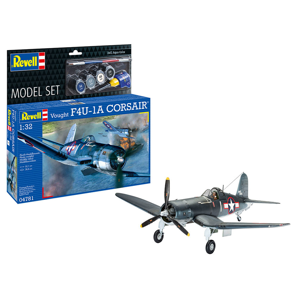 REVELL 1/32 MODEL SET VOUGHT F4U-1A CORSAIR