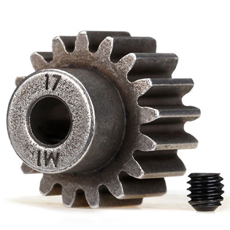 TRAXXAS GEAR 17T PINION (FITS 5MM SHAFT)/ SET SCREW