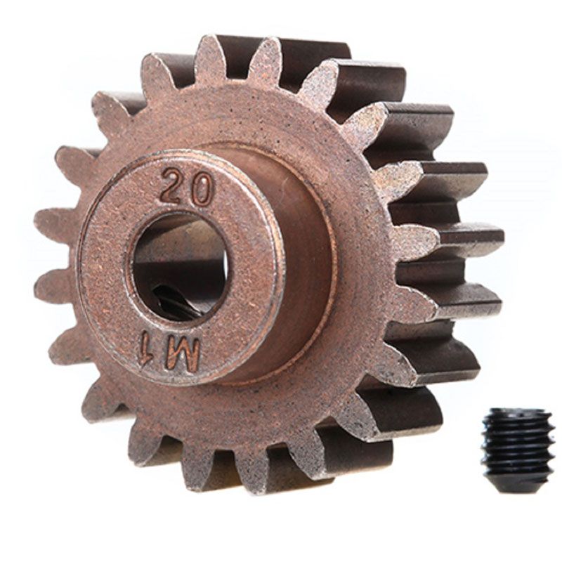 TRAXXAS GEAR 20T PINION (FITS 5MM SHAFT)/ SET SCREW