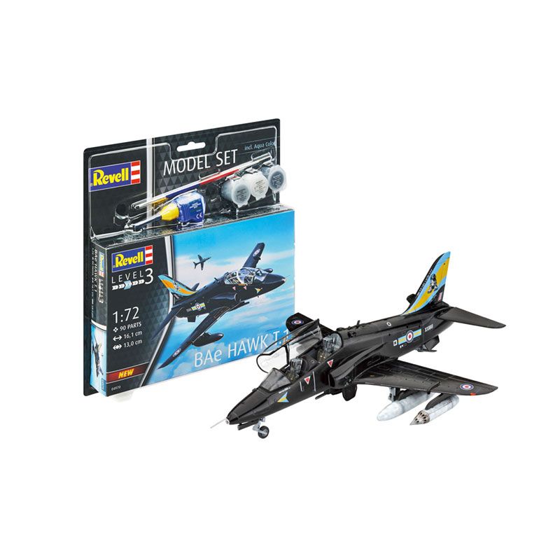 REVELL 1/72 MODEL SET BAE HAWK T.1
