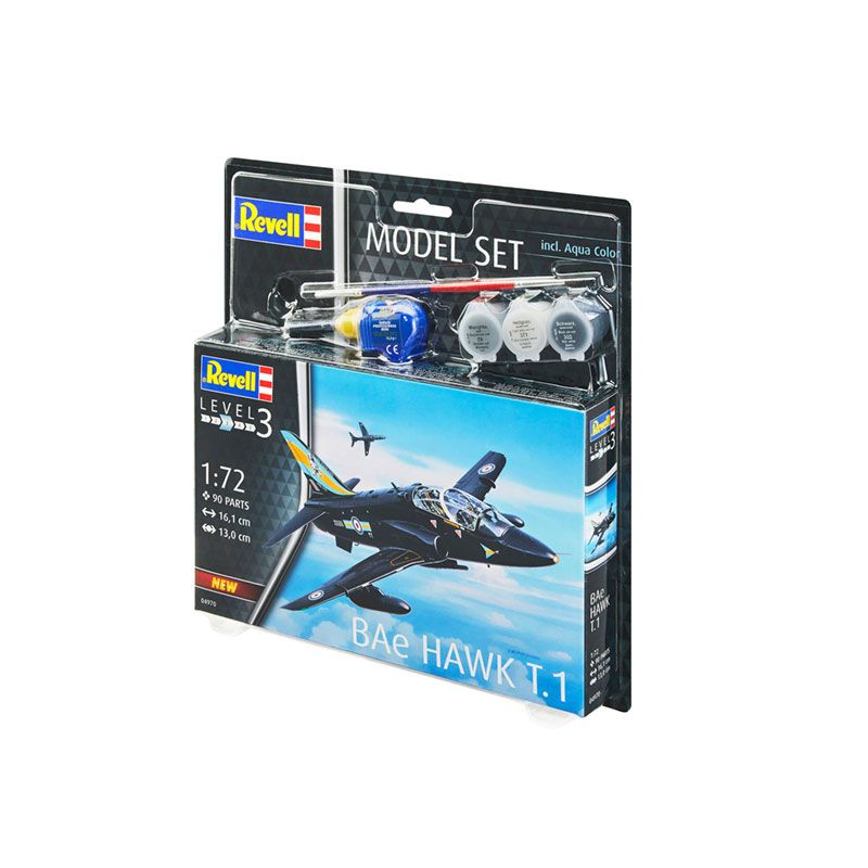 REVELL 1/72 MODEL SET BAE HAWK T.1