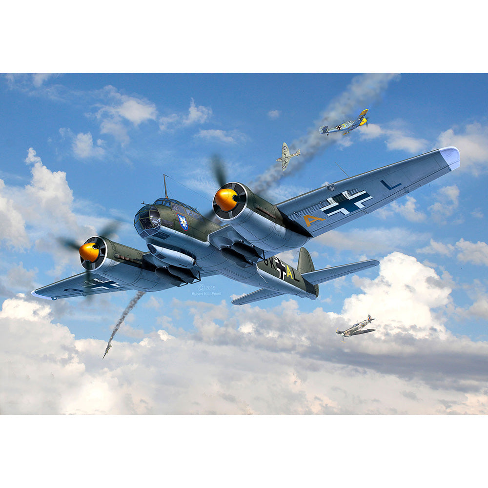 REVELL 1/72 MODEL SET JUNKERS JU88 A-1 - BATTLE OF BRITAIN