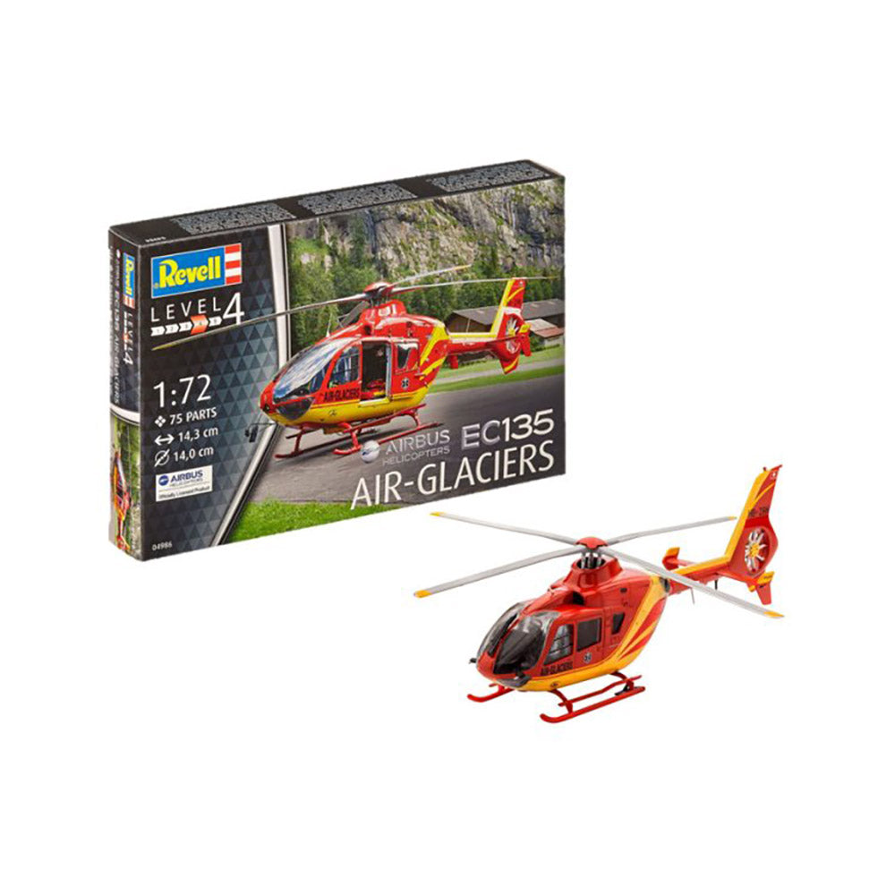 REVELL 1/72 MODEL SET EC135 AIR-GLACIERS