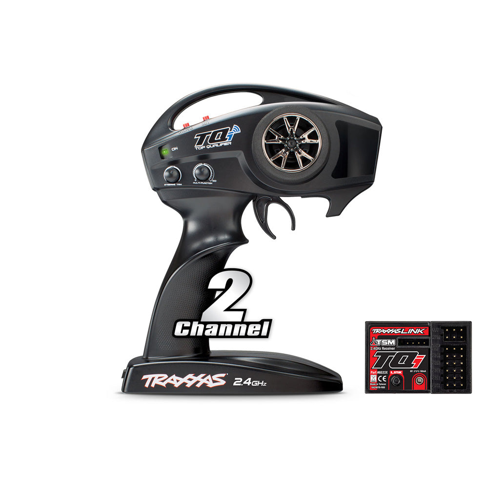TRAXXAS TQI 2-CH 2.4 GHZ TRANSMITTER WITH TSM RECEIVER