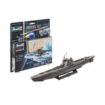 REVELL 1/350 MODEL SET GERMAN SUBMARINE TYPE VII C/41