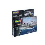 REVELL 1/700 MODEL SET US NAVY ASSAULT CARRIER WASP CLASS