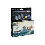 REVELL 1/1200 MODEL SET BATTLESHIP HMS DUKE OF YORK