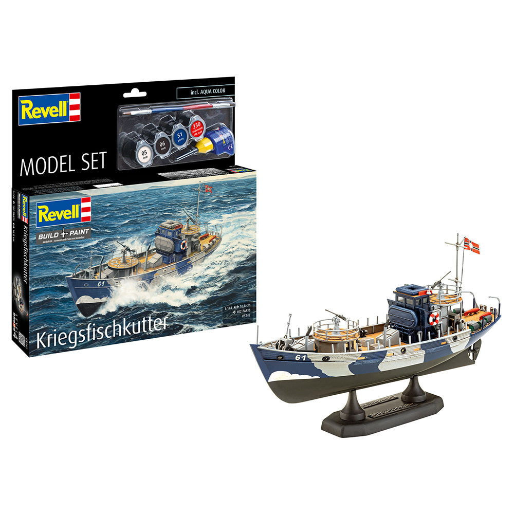 REVELL 1/144 MODEL SET KFK WARFISH CUTTER