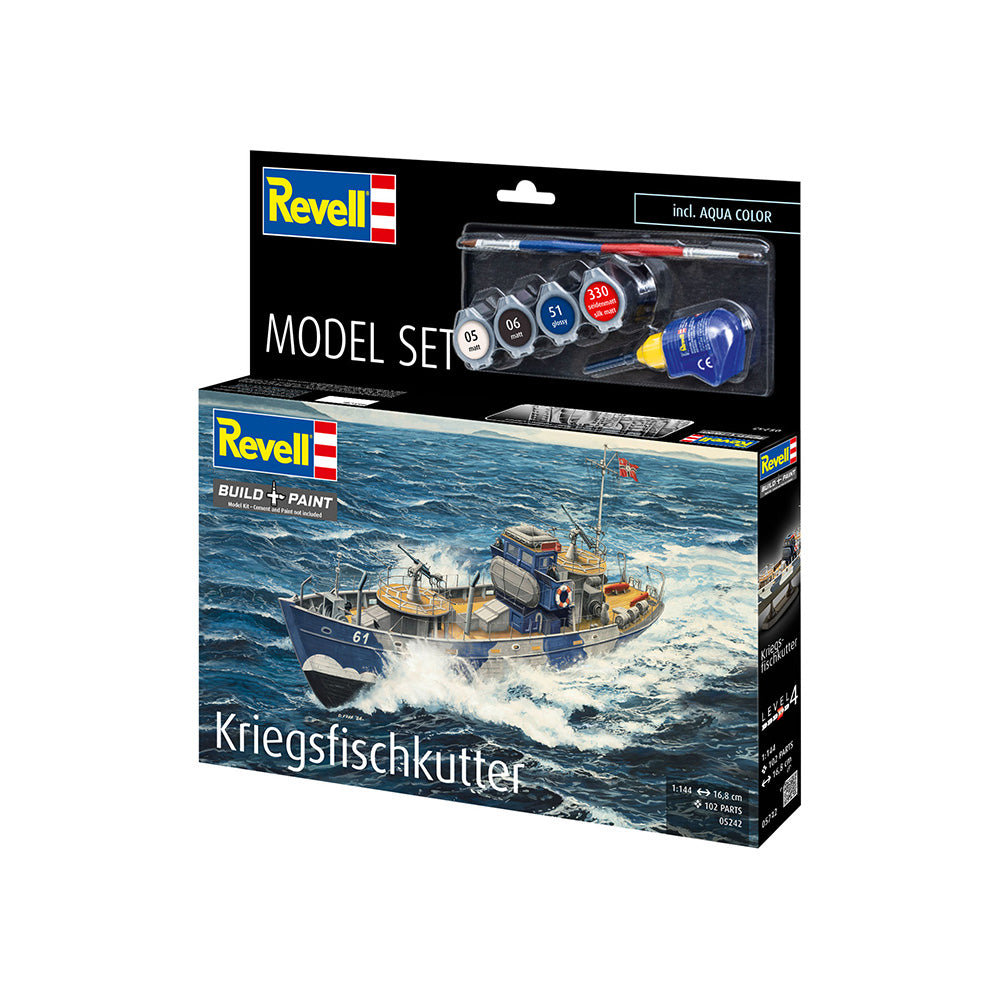 REVELL 1/144 MODEL SET KFK WARFISH CUTTER