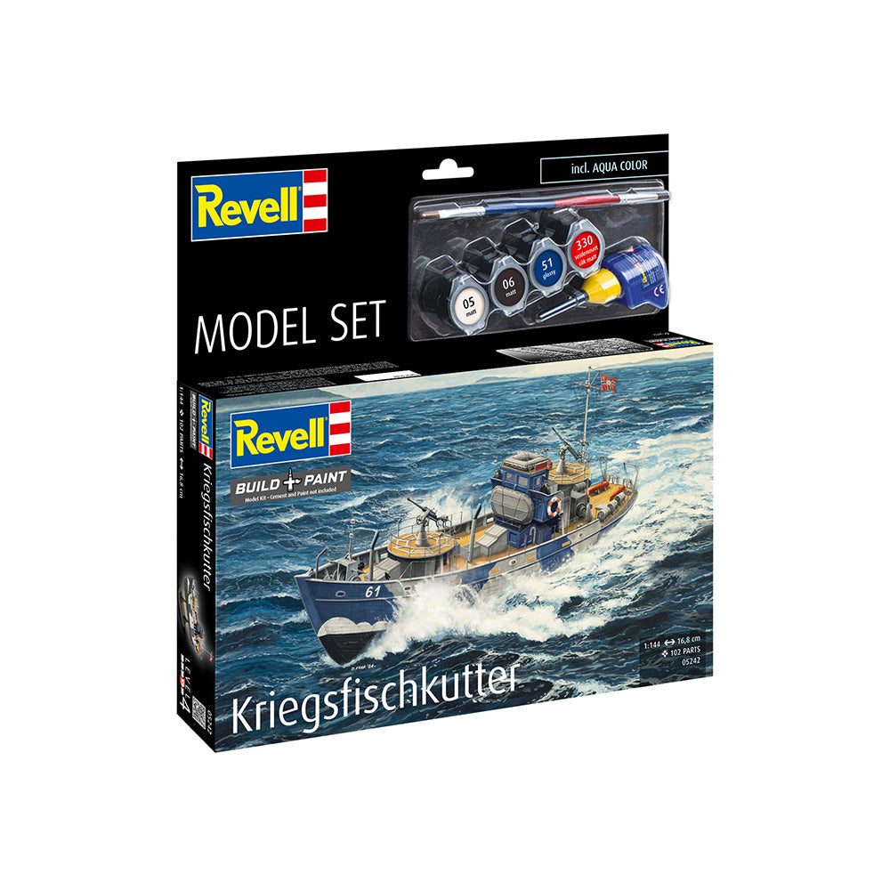 REVELL 1/144 MODEL SET KFK WARFISH CUTTER