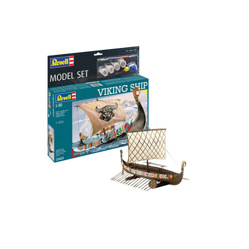 REVELL 1/50 MODEL SET VIKING SHIP