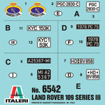 ITALERI 1/35 LAND ROVER SERIES III 109 "GUARDIA CIVIL"