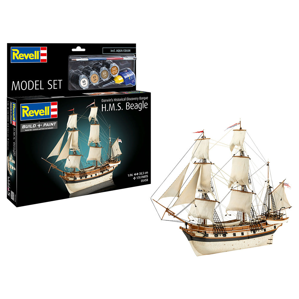 REVELL 1/96 MODEL SET HMS BEAGLE