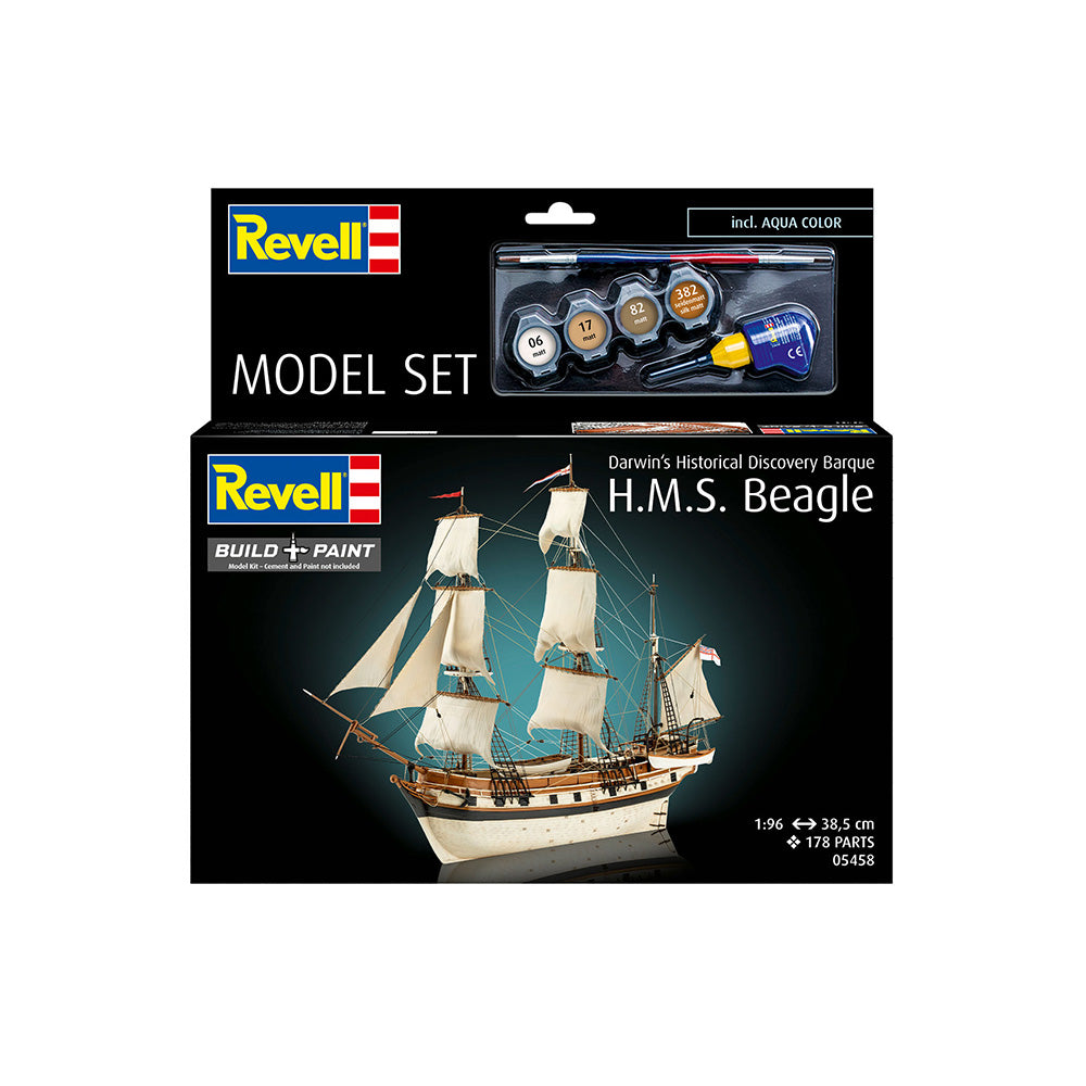 REVELL 1/96 MODEL SET HMS BEAGLE