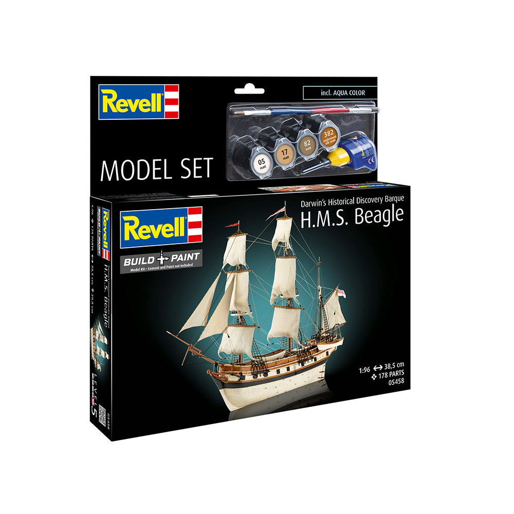 REVELL 1/96 MODEL SET HMS BEAGLE