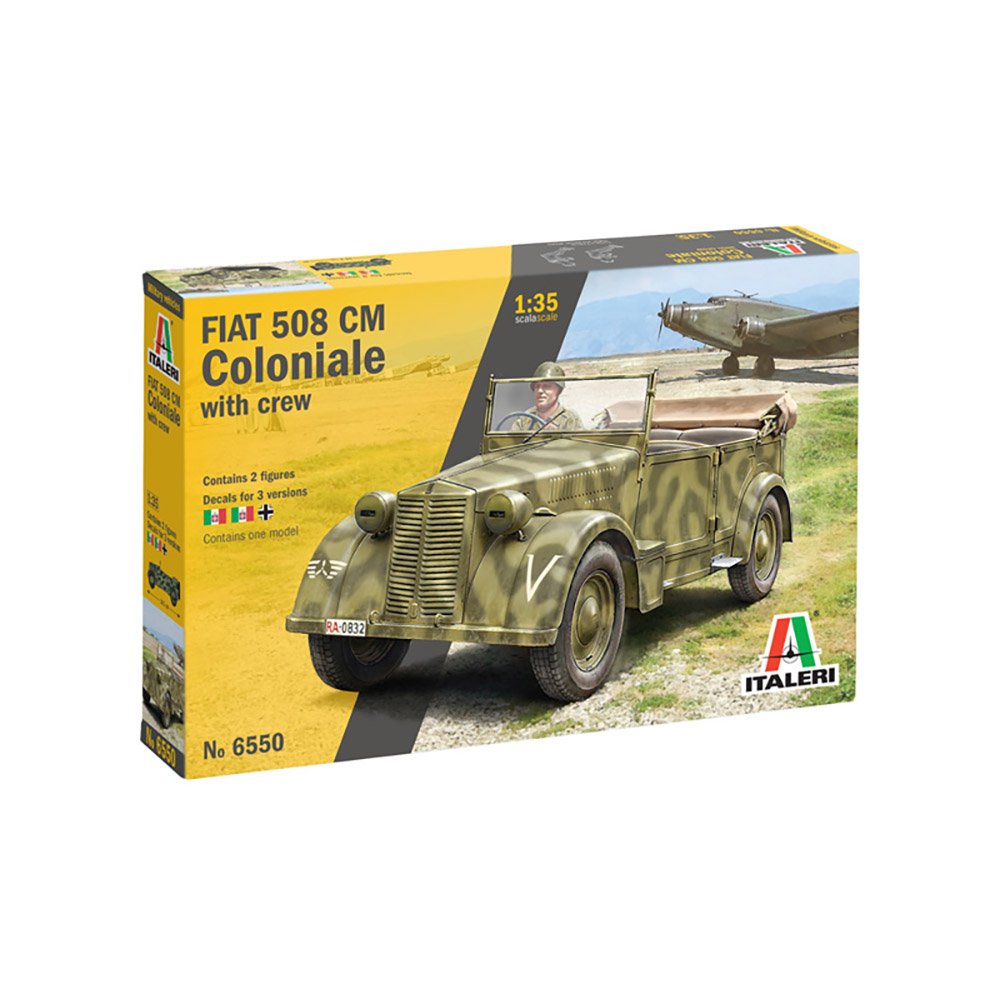 ITALERI 1/35 FIAT 508 "COLONIALE" W/CREW