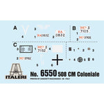 ITALERI 1/35 FIAT 508 "COLONIALE" W/CREW